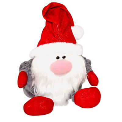 Сладкий новогодний подарок в мягкой игрушке весом 600 грамм